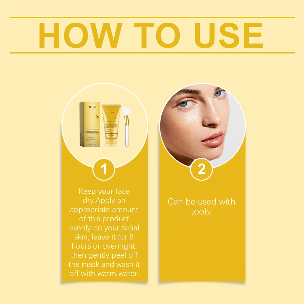 Glazely Turmeric Glow Peel-Off Mask