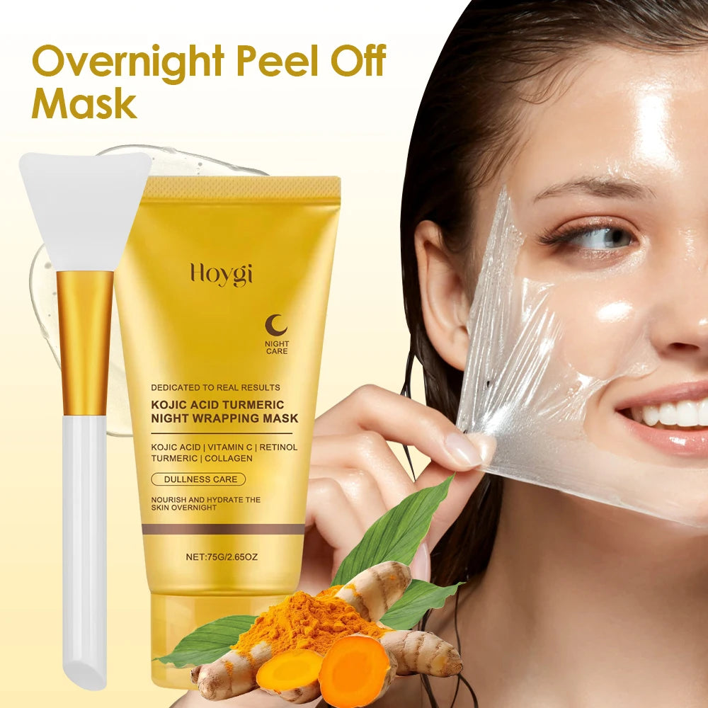 Glazely Turmeric Glow Peel-Off Mask